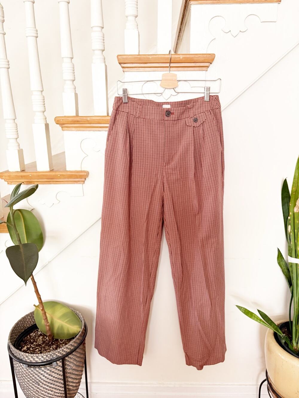 A New Day Women's High-Rise Relaxed Fit Full Length Baggy Wide Leg Trousers 8